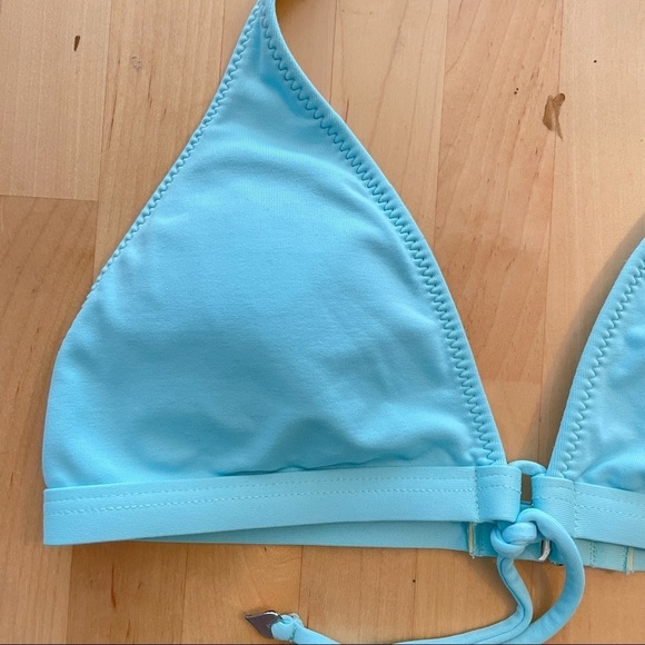 Esprit Ocean Blue Triangle Bikini Top - Picture 4 of 6